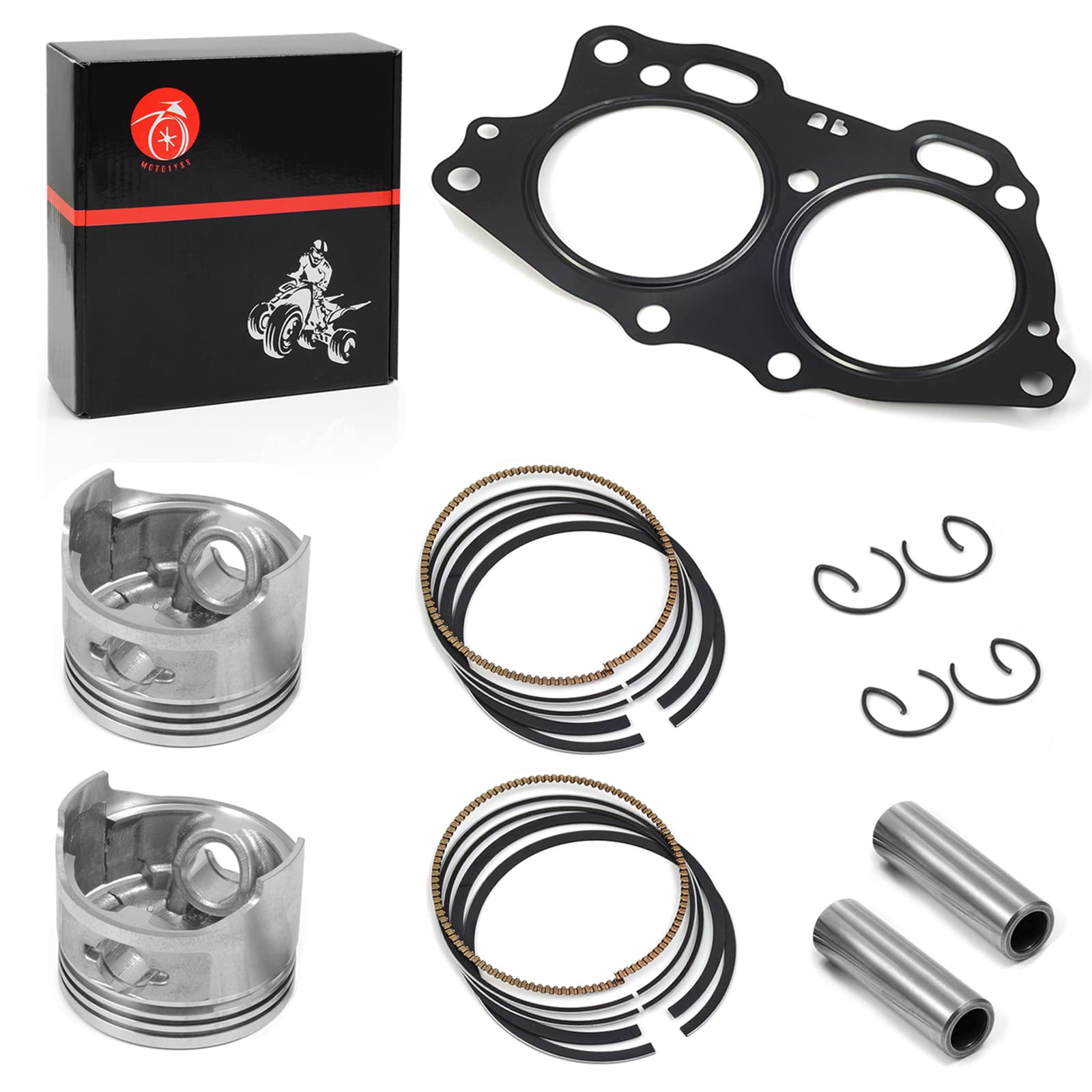 フジエンジン　19-Ⅲ-S R/C Amazon.com: Top End Rebuild Kit Piston & Ring Gasket STD